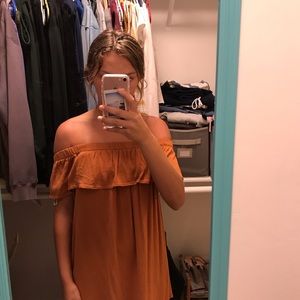 DUSTY ORANGE ROMPER!!